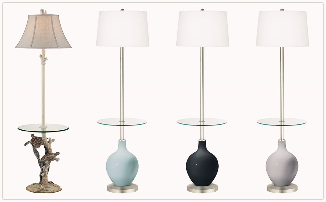 7 Multi-function Floor Lamps With Tray Tables